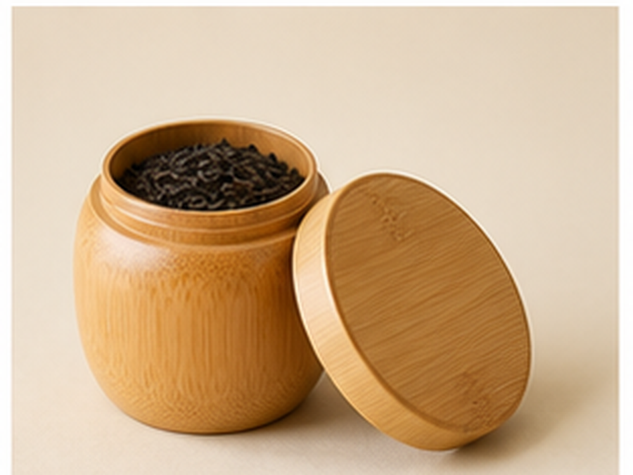 Bamboo Loose Tea Storage Container